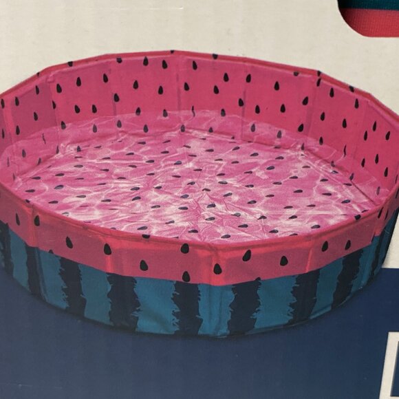 NOVOGRATZ ♥ PETS Foldable Dog / Pet Pool –Watermelon Design - Dog Not Included - Picture 5 of 6